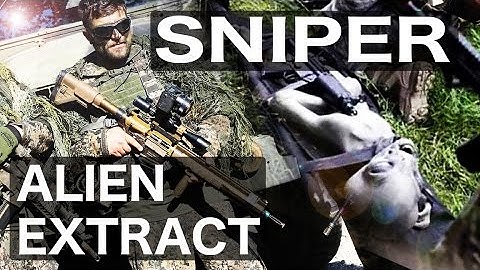 Airsoft Sniper Gameplay ( ALIEN EXTRACTRACTION ) - Swamp Sniper