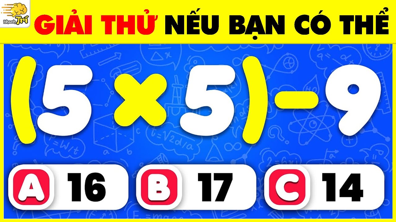 99% Đạt 10 Điểm Thi Học Kỳ 1 Các Môn Dễ Như Chơi Chỉ Với 13 Câu Hỏi Này | Nhanh Trí