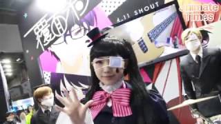 『覆面系ノイズ』イノハリが「ワーナー」ブースに登場!?【AnimeJapan2017】
