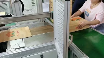Automatic book style box assembling machine