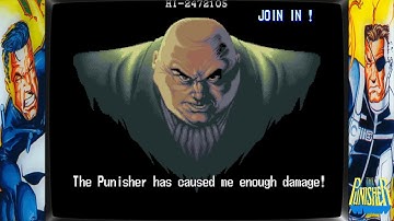 The Punisher full Arcade Gameplay (MAME / Arcade)