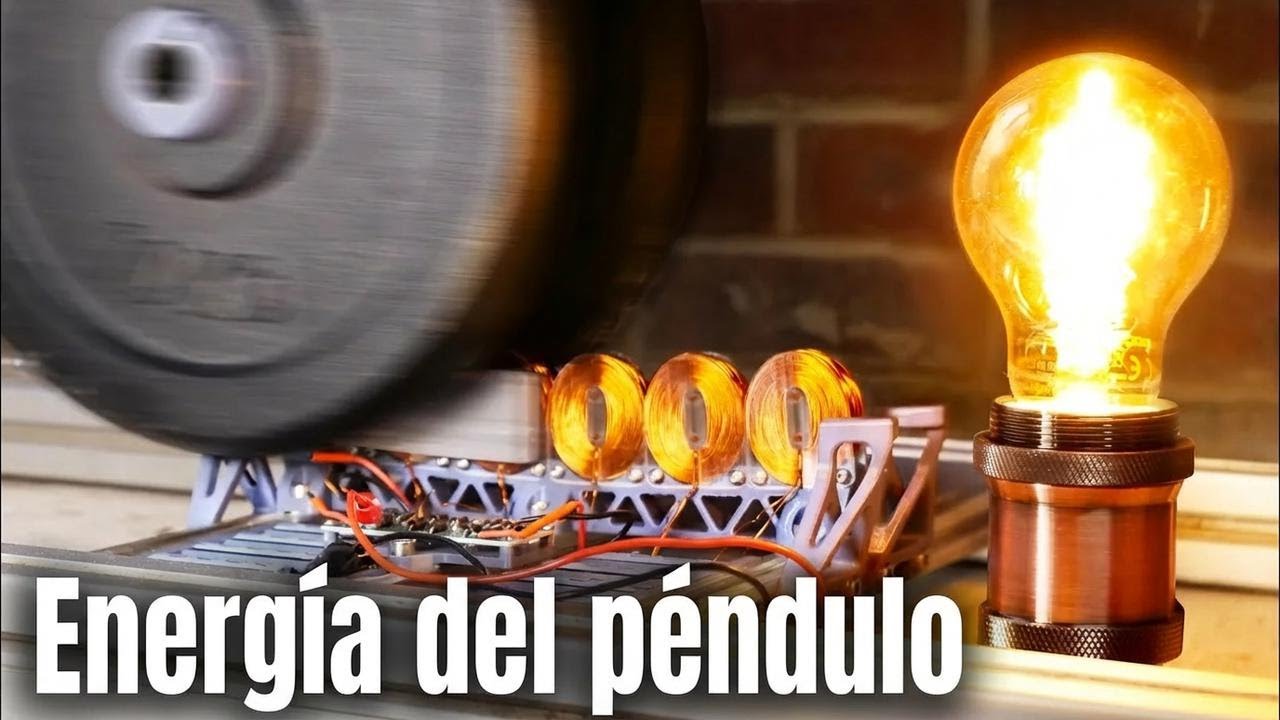 ¿Un péndulo puede funcionar como batería?