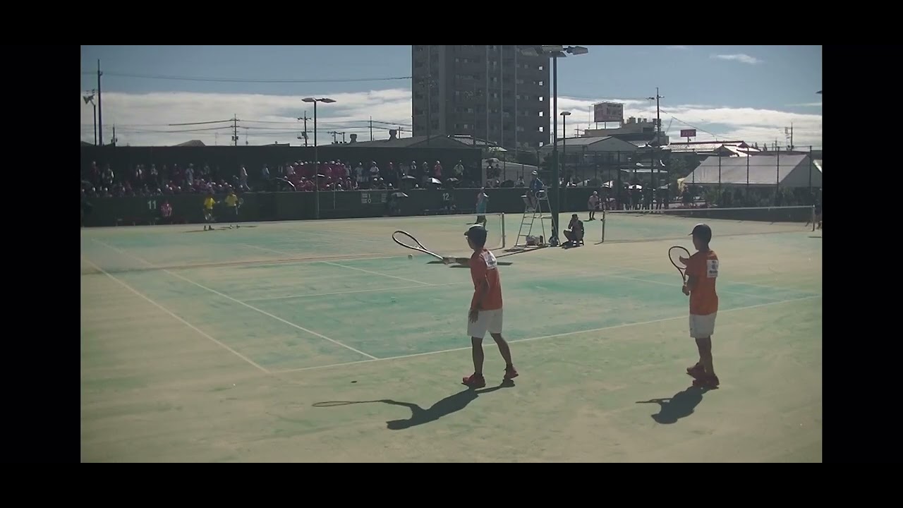 ソフトテニスインターハイ2025 個人4回戦　大門丸田(尽誠学園)×おぎ原川内(鹿児島商業)#ソフトテニス#ソフトテニスインターハイ#大門丸田#インターハイ#ソフトテニス大門