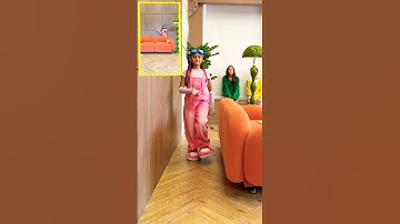 Level Down 🪜 Rate Our Stair skills 1-10 🤩 #youtuber #funny #yanachirkina #shortsviral #challenge