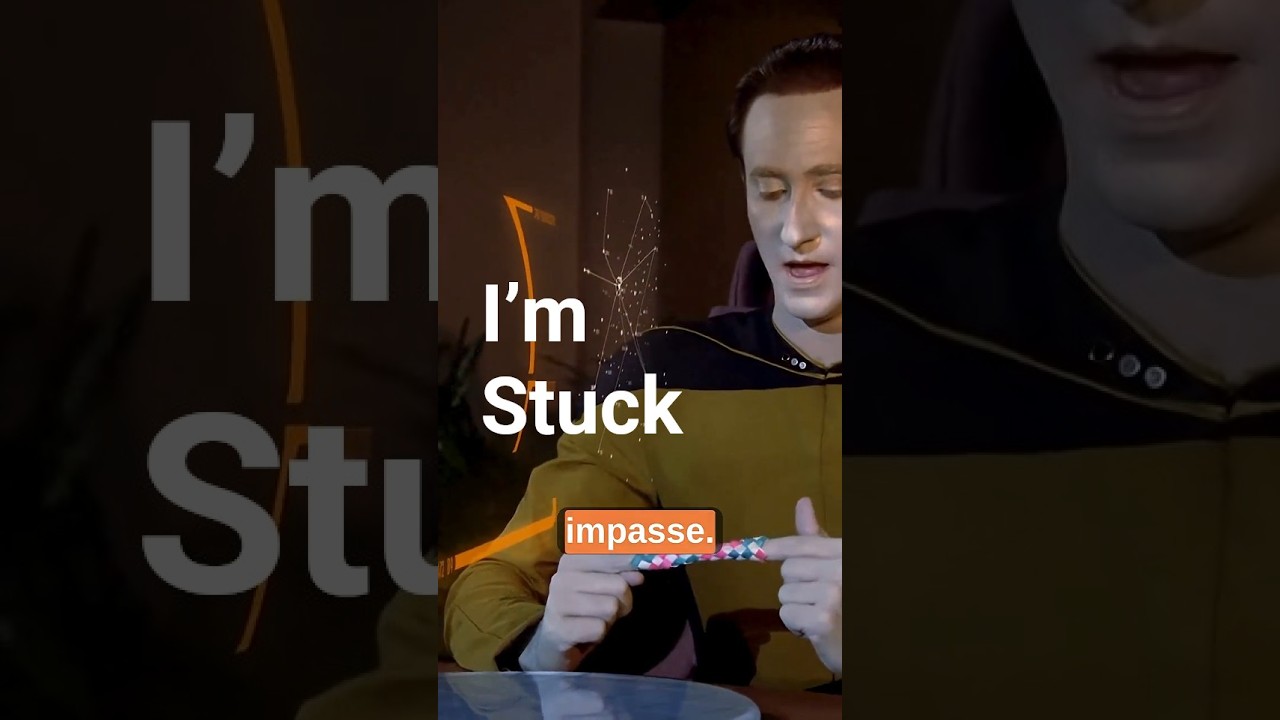 I’m Stuck. Star Trek TNG