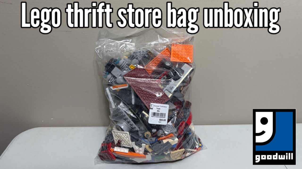 Let’s open a $20 lego goodwill thrift bag