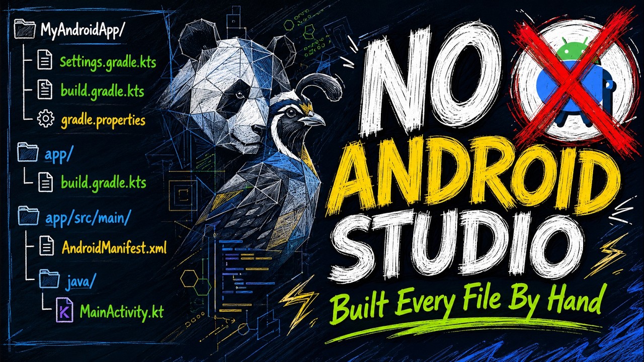I Built Android Studio's Project Template From Scratch — Every File ...
