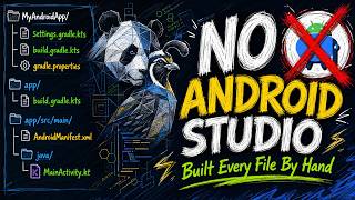 I Built Android Studio's Project Template From Scratch — Every File Explained