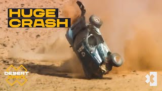 Claudia Hürtgen suffers HUGE crash in Q1! | All The Angles | Extreme E