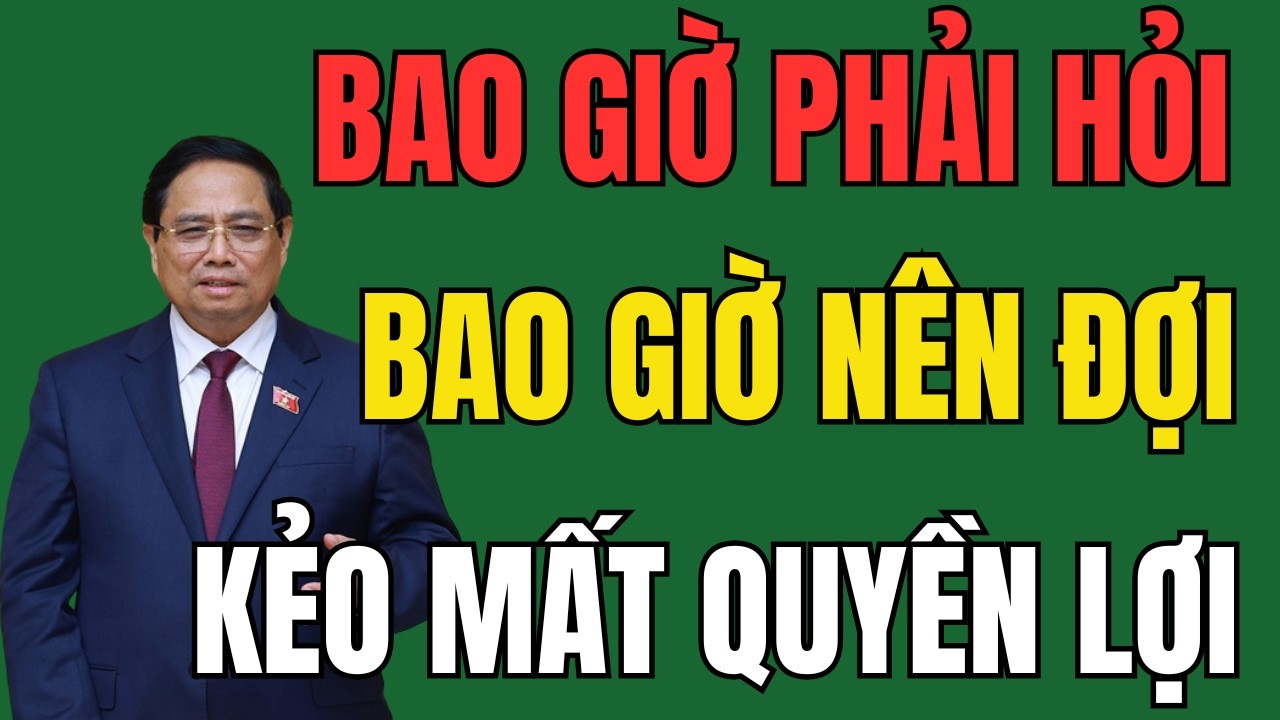 Khi Nào Nên Lên Xã Hỏi Chế Độ, Khi Nào Không Cần? Biết Sai Là Mất Tiền!