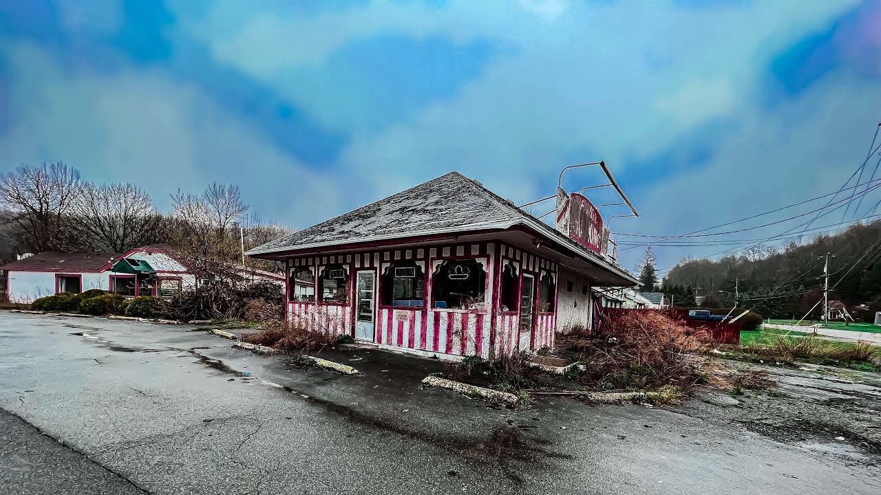 Abandoned Ice Cream Stand Explore/ Everything Left Behind!!!!! - YouTube