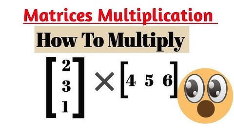 Multiplication of 3×1 by 1×3 Matrices|How to multiply 3by1 with 1by3 matrix|Matrices Multiplication