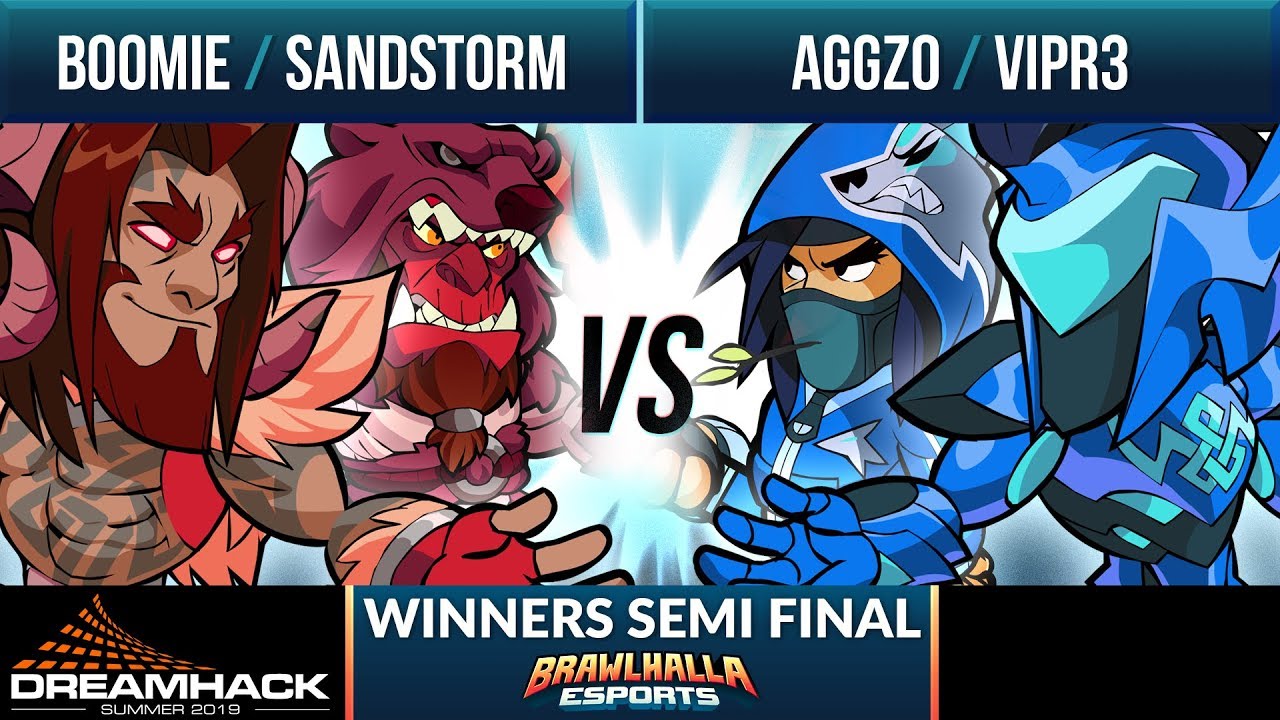Sandstorm & Boomie vs Aggz0 & VipR3 - Winners Semi Final - DreamHack Summer 2v2