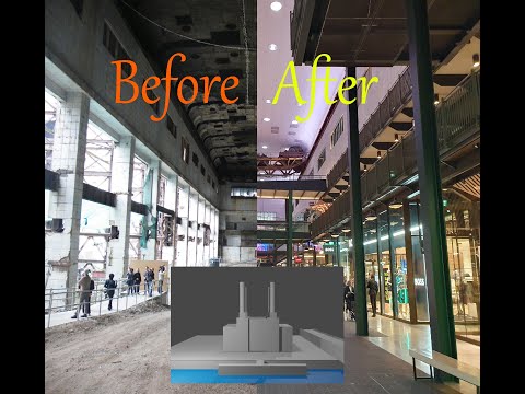 Battersea Power Station- Before and After