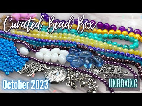 Curated Bead Box, October 2023