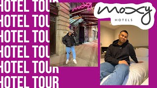MOXY NYC TIMES SQUARE HOTEL + ROOM TOUR