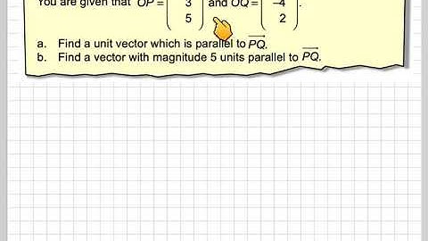 Finding a unit vector in 3d