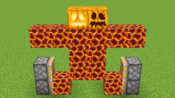How to create a large magma golem?