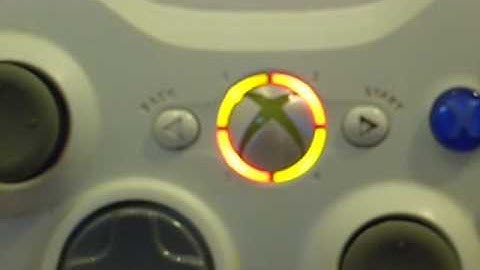 XBox Controller Mod Yellow and Red