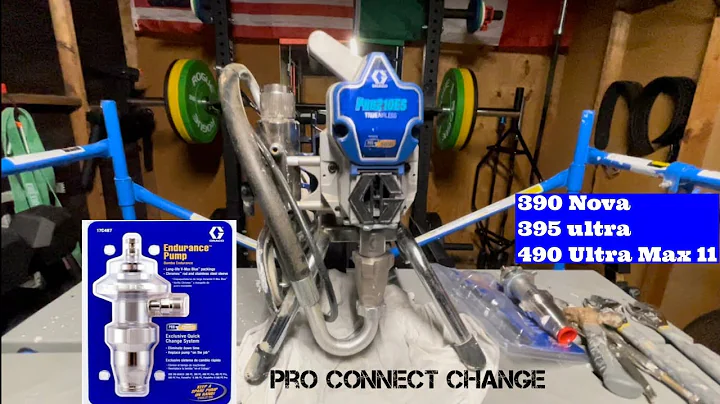How to change ProConnect pump GRACO 390 Airless Sprayer | replacement system | Como cambiar pompa