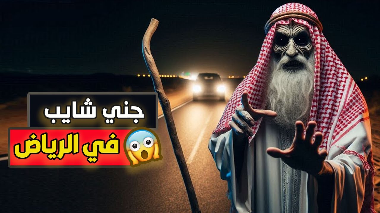 قناة القصة الاخيرة : جني شايب في الرياض