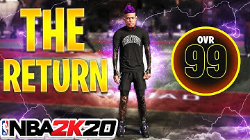 I RETURNED TO NBA2K20 WITH MY 99 OVERALL DEMIGOD BUILD AND TOOK OVER THE ENTIRE PARK!!!