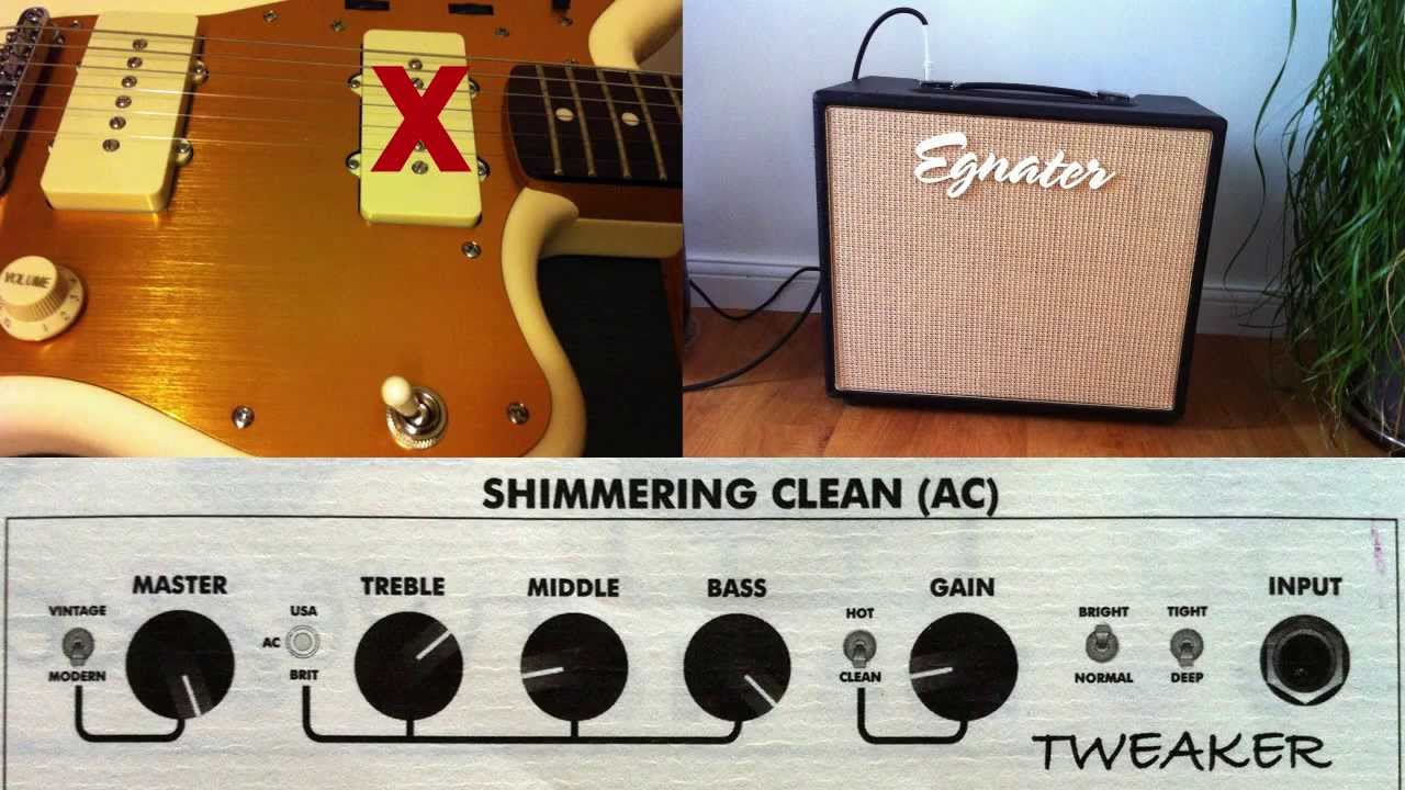 Demo Egnater Tweaker 112 - Squier Jazzmaster J Mascis