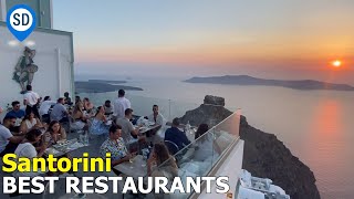 Santorini's Best Restaurants  My 14 Favorites