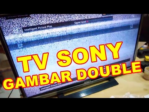 Memperbaiki TV Sony Gambar Double VLOG34