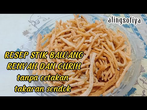 Resep Stik Bawang Sederhana