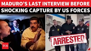 Maduro Predicted Own Fall? Venezuela President Offers Trump Oil In Final Interview Before Kidnap