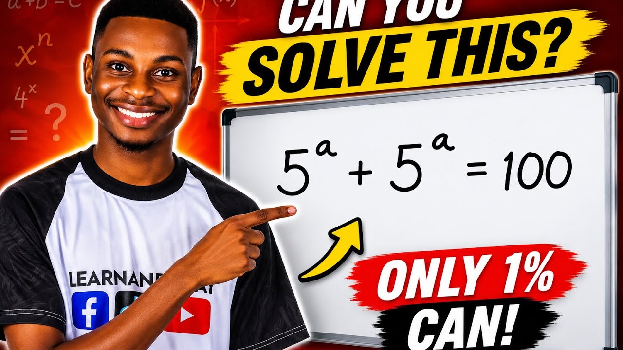 The "Easy" Math Problem That Confuses Everyone! | Solve for a - YouTube