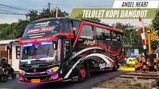 Basuri Kopi Dangdut Koplo Remix‼️Bus Telolet Artis Angel Heart,Bus ASE Trans,Spotting Bus Sinar Jaya