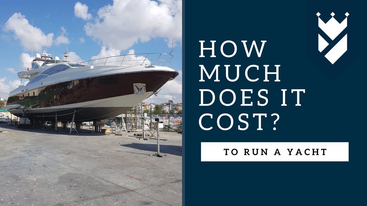 how much does a super yacht cost to run