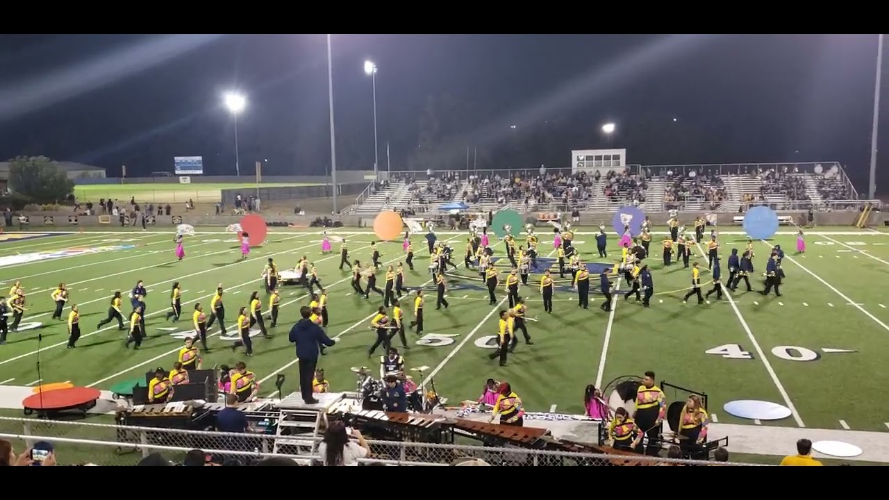 Olive Branch High School Marching Band Halftime Show 2022 Dot to Dot