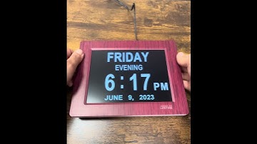 American Lifetime Day Clock