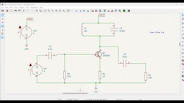 Kicad tutorial 41: Design and simulation of Class C amplifier circuit using kicad tool