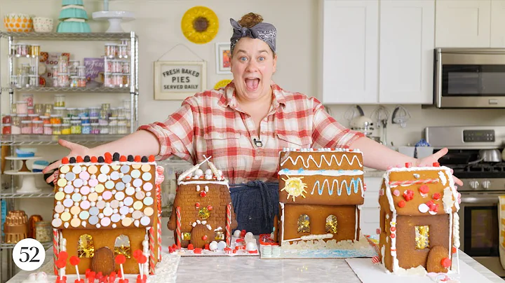 How to Make Gingerbread Houses | Bake It Up a Notch with Erin McDowell