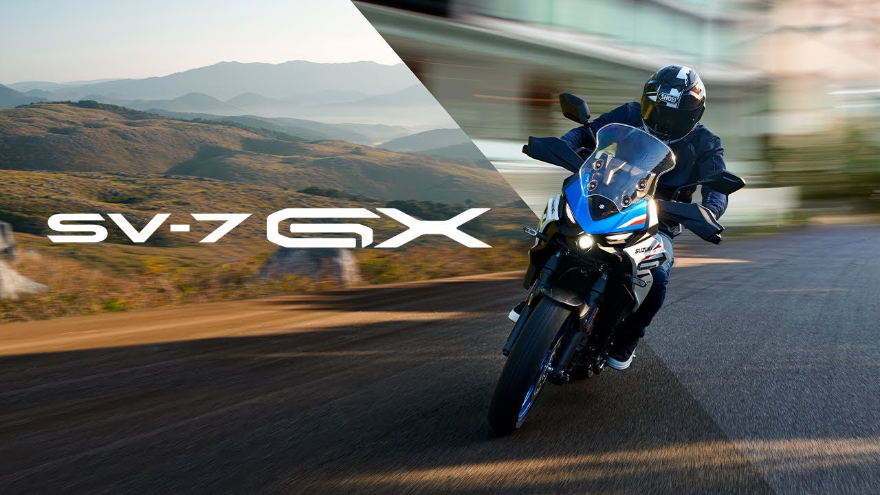 EICMA Reveal - New SV-7GX