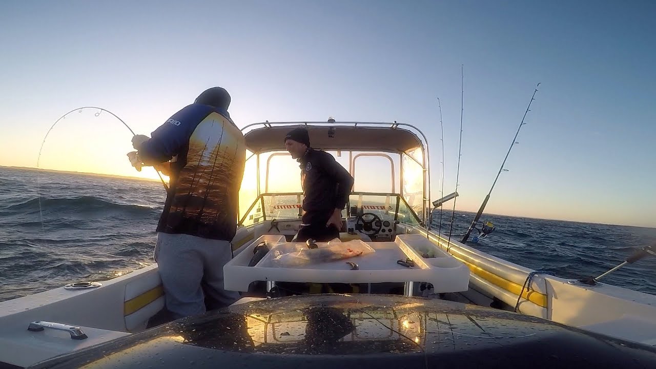 Fishing for Snapper off Perth YouTube