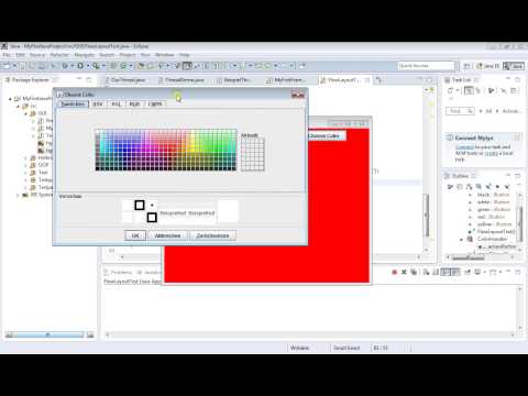 java 78 تعلم الجافا JColorChooser