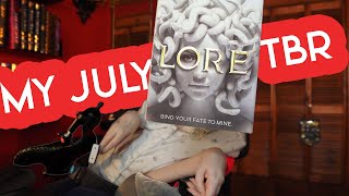 My July TBR! | Lots of Fantasy and Summer Reads!
