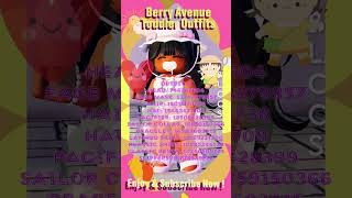 Bloxburg Baby OUTFIT Codes Trends 🥰 Berry Avenue & Brookhaven Sr1 🍼 #berryavenueroleplay #robloxedit Bloxburg Baby OUTFIT Codes Trends 🥰 Berry Avenue & Brookhaven Sr1 🍼 #berryavenueroleplay #robloxedit