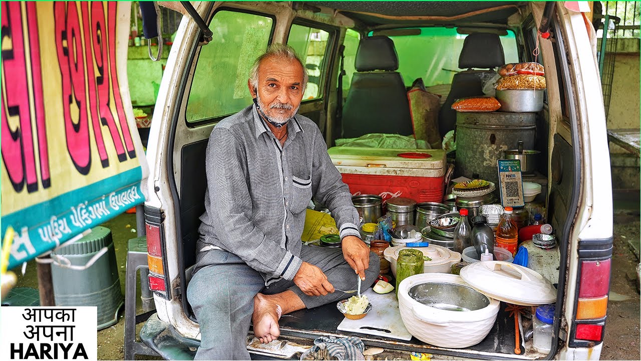 Ahmedabad Street Food ke KING | Van Wale Uncle ki Ratlami Chaat, Kachori, Kheechu, Dhokla & more | Harry Uppal