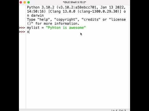 How to split a string into a list in Python. - YouTube