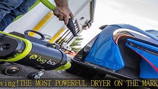 ESOTERIC Bigboi Blower PRO Professional Level Car/Boat/Motorcycle Air Dryer. Full Size Dual Motor A