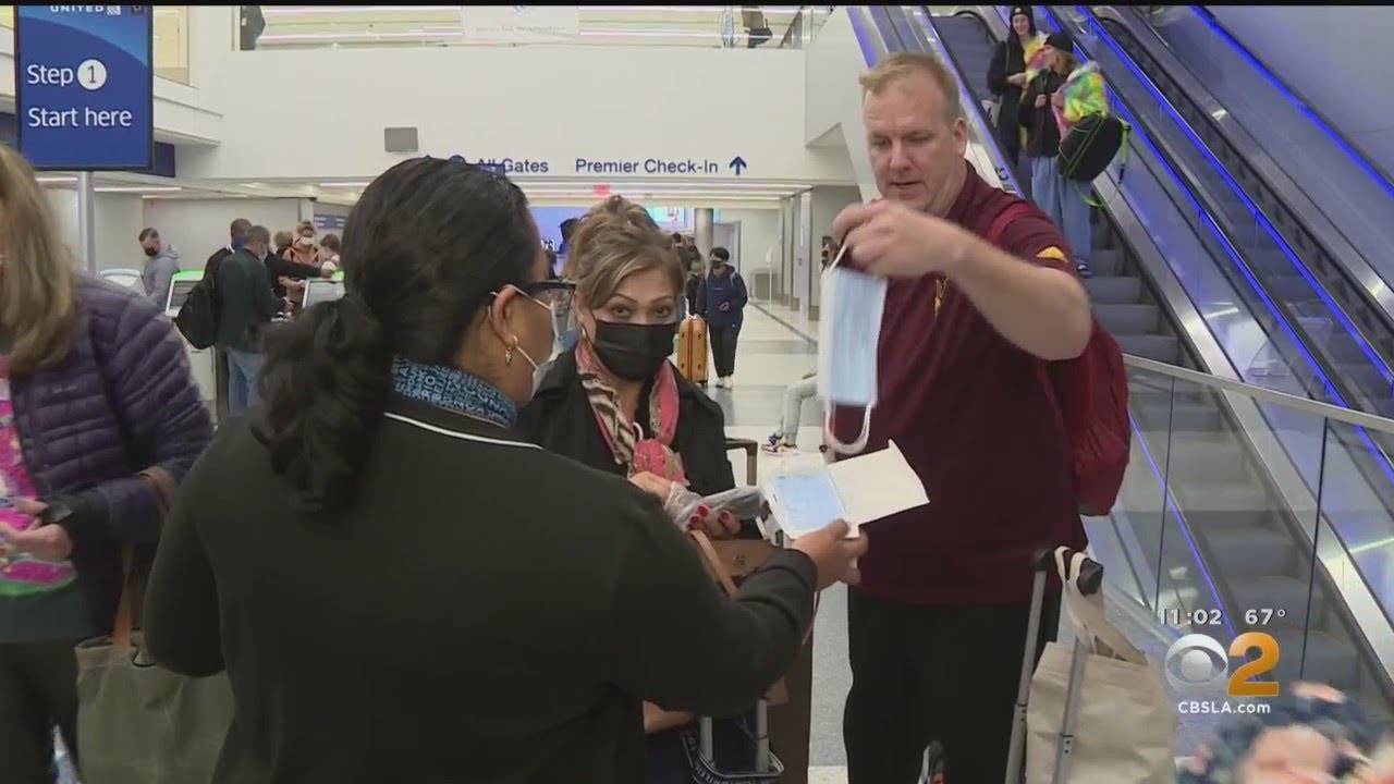 LA County enforcing mask mandates at LAX, on public transportation YouTube