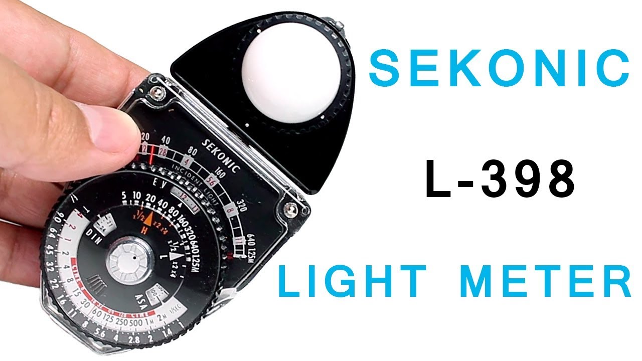 Instructions】SEKONIC スタジオデラックスⅢ L-398A 簡単入門 - YouTube