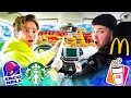 Person in Front of Me DECIDES What I Eat! 24 HOUR Food Challenge
