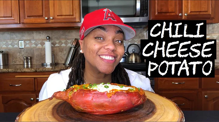 MY DATING EXPERIENCE DURING COVID | CHILI CHEESE STUFFED SWEET POTATO!!!